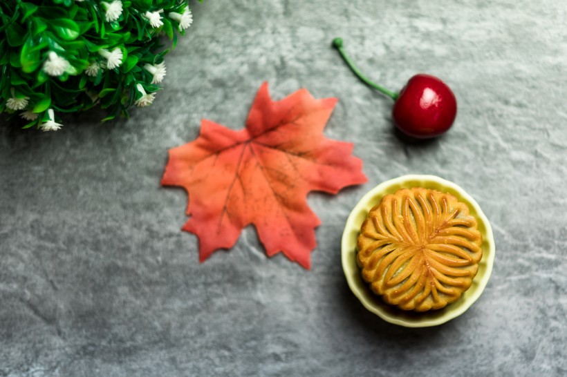 中秋节好吃的月饼图片