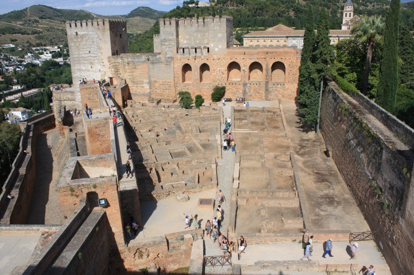 西班牙格拉纳达城市建筑风景图片