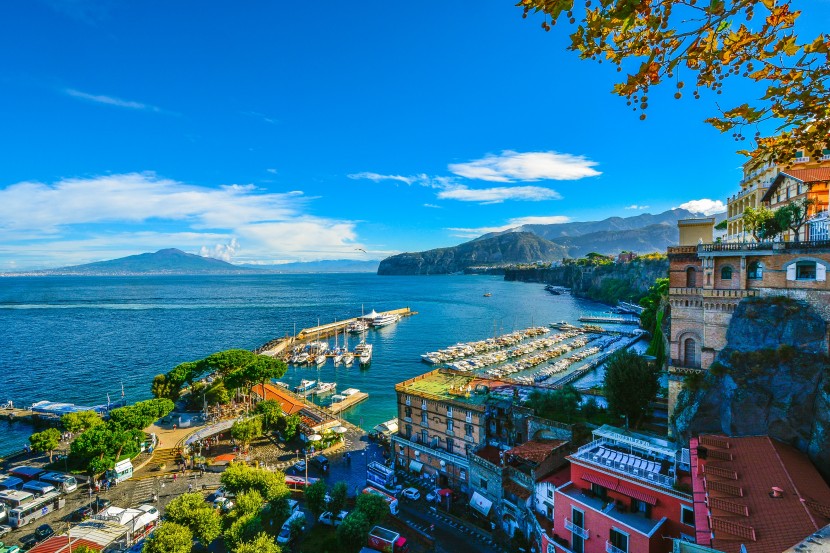 意大利阿马尔菲海岸建筑风景图片