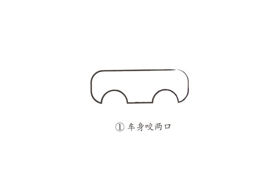 幼兒簡(jiǎn)筆畫 小汽車