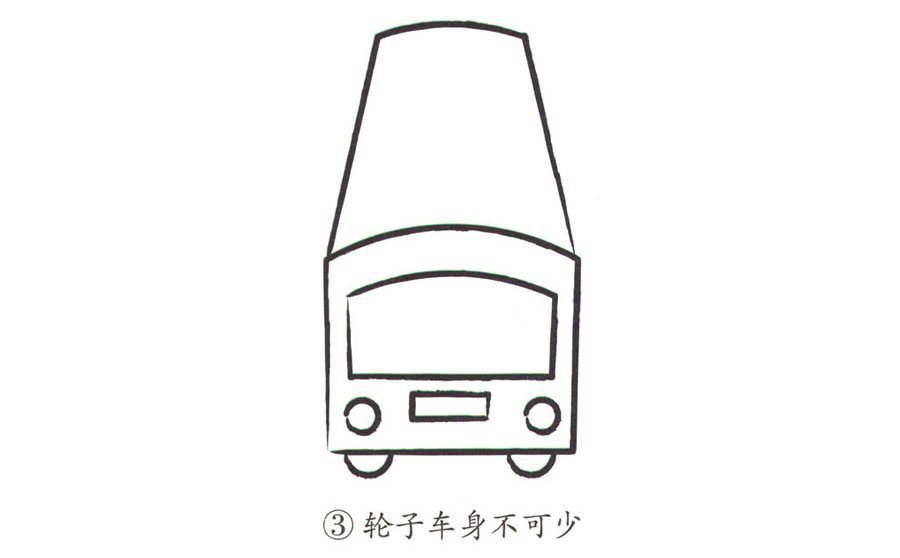 簡(jiǎn)單的列車簡(jiǎn)筆畫