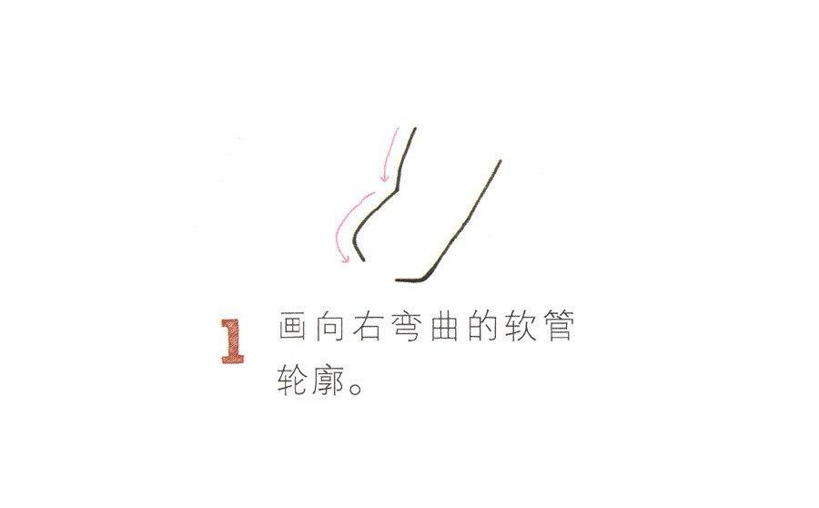 顏料的簡筆畫畫法