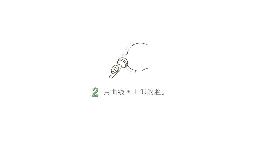 歌手簡(jiǎn)筆畫