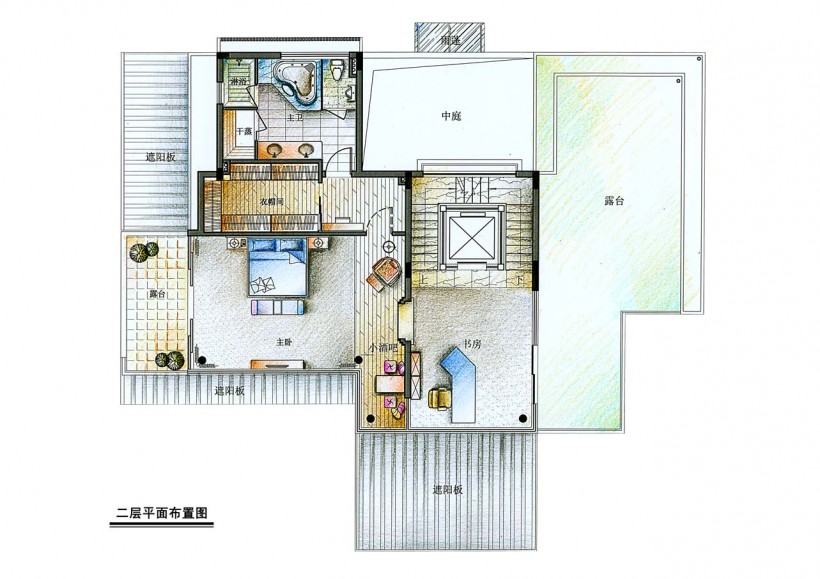 廣州頤和高爾夫莊園B區(qū)A型別墅樣板房圖片