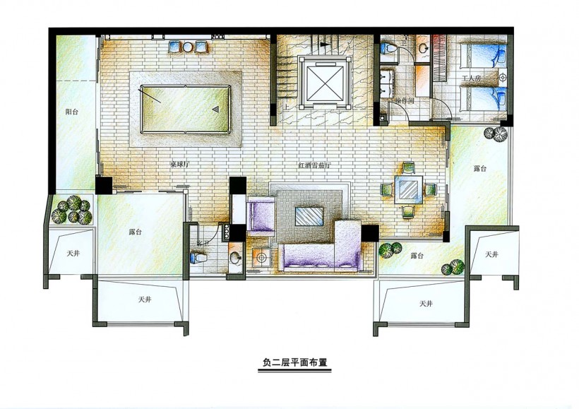 廣州頤和高爾夫莊園B區(qū)A型別墅樣板房圖片