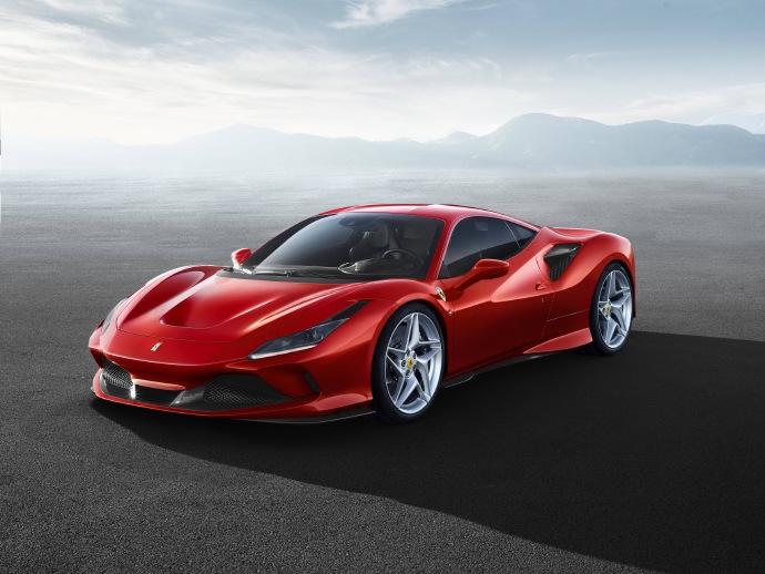 一组红色帅气的2020 Ferrari F8 Tributo图片