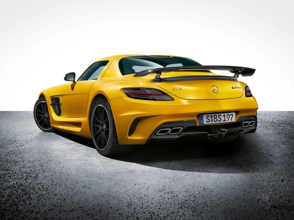 奔驰跑车SLS AMG Black Series图片赏析