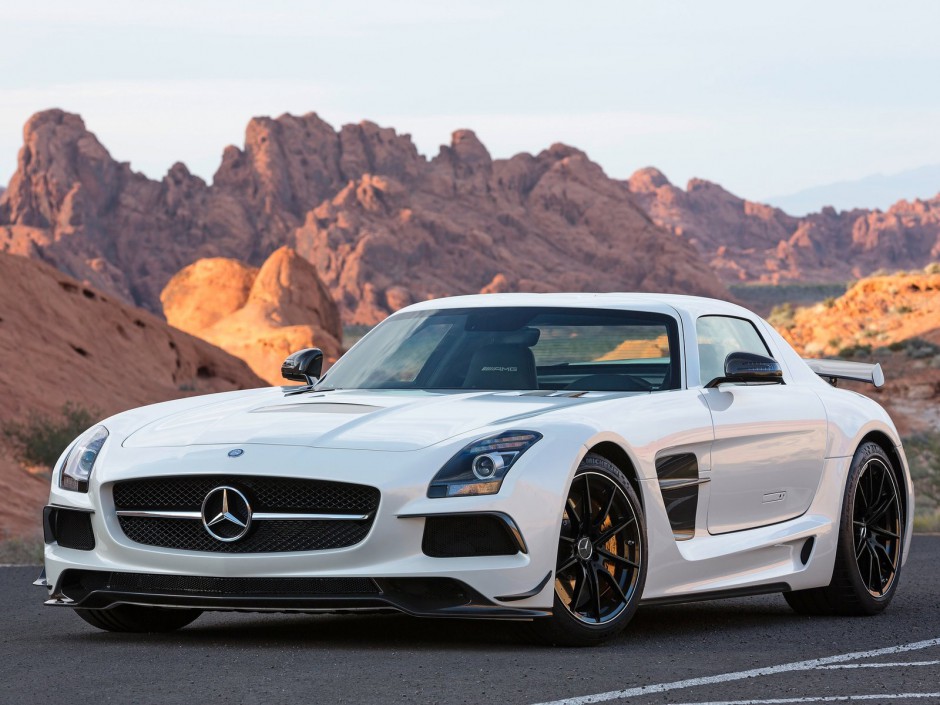 奔驰跑车SLS AMG Black Series图片赏析