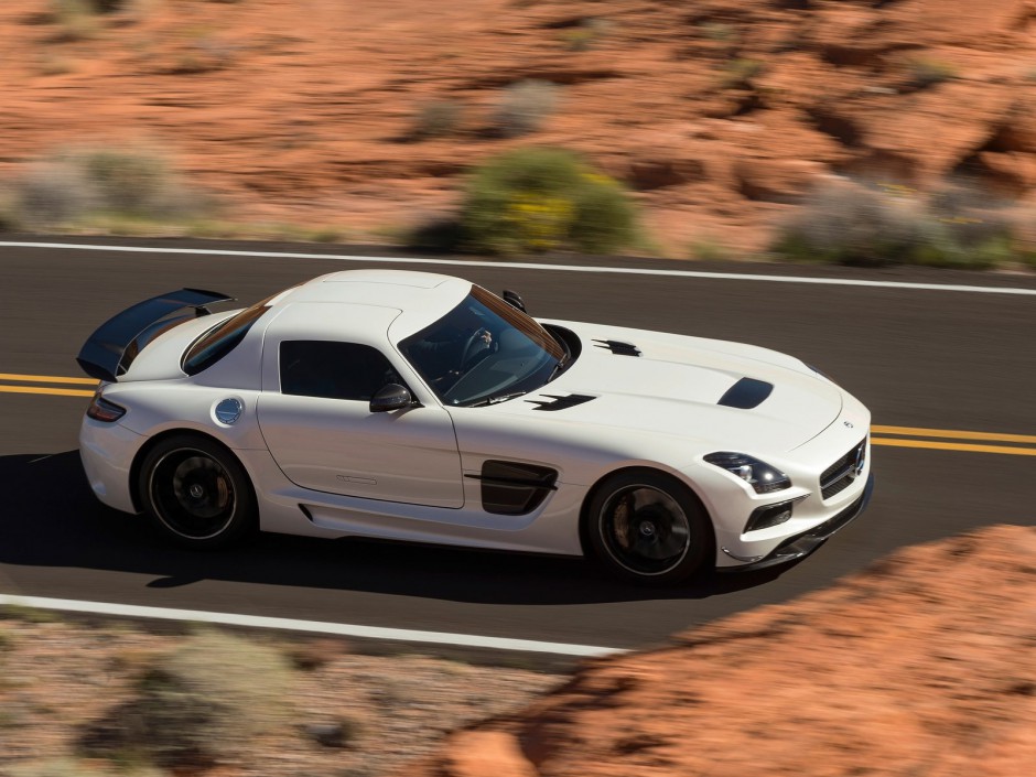 奔驰跑车SLS AMG Black Series图片赏析