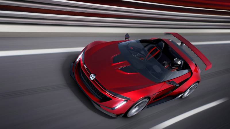 外观酷炫的大众GTI Roadster概念车高清图片