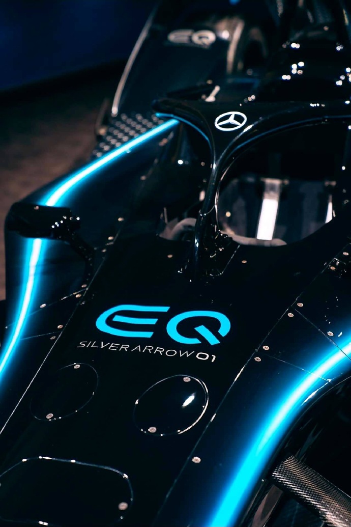 超帅的奔驰EQ Formula E 车队的 Formula E project