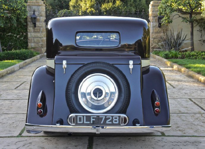 1936年的勞斯萊斯幻影，老車好有味道啊