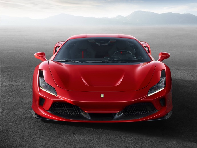 一组红色帅气的2020 Ferrari F8 Tributo图片