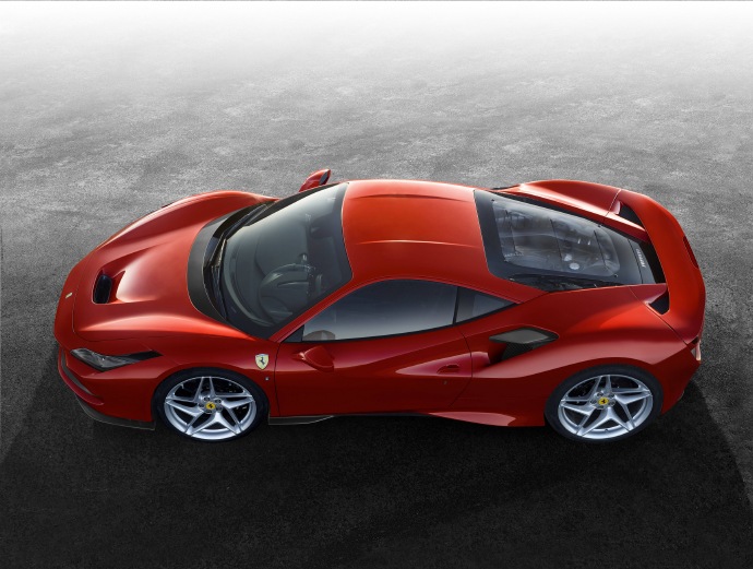 一组红色帅气的2020 Ferrari F8 Tributo图片