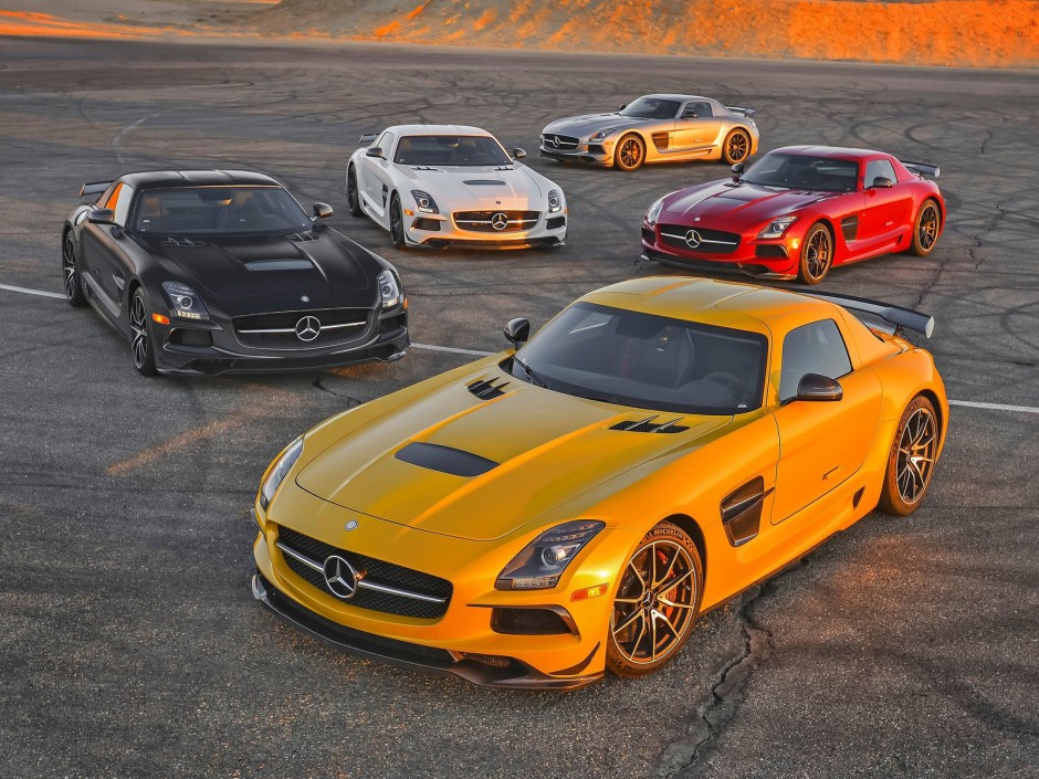 奔驰跑车SLS AMG Black Series图片赏析