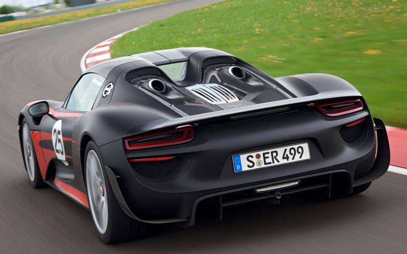 2013款保時(shí)捷918 Spyder高清汽車(chē)圖片