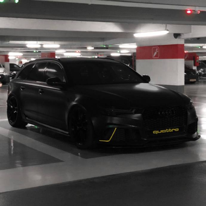 奥迪RS6黑色魅惑