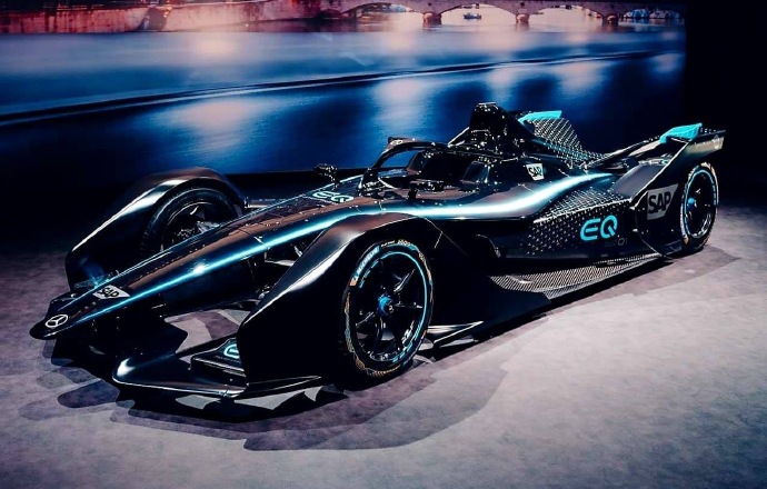 超帅的奔驰EQ Formula E 车队的 Formula E project