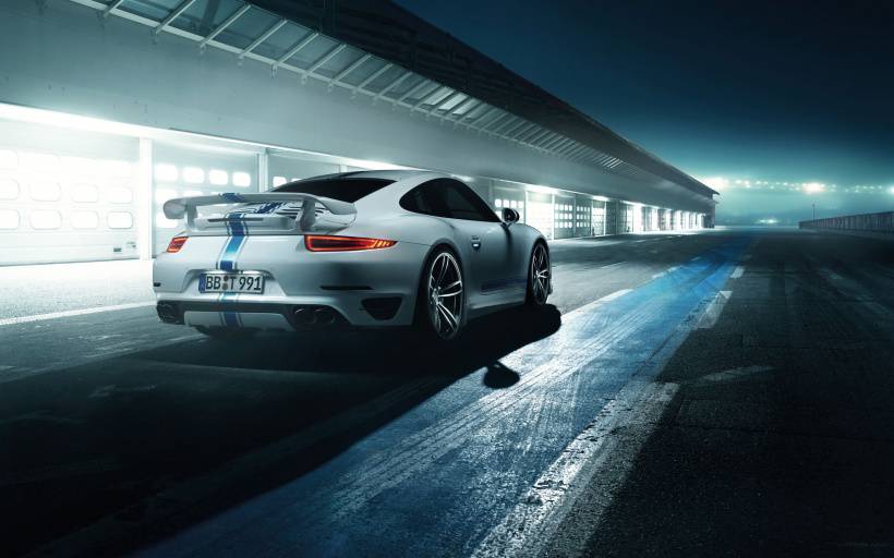 2014年保时捷911 Turbo汽车高清图片