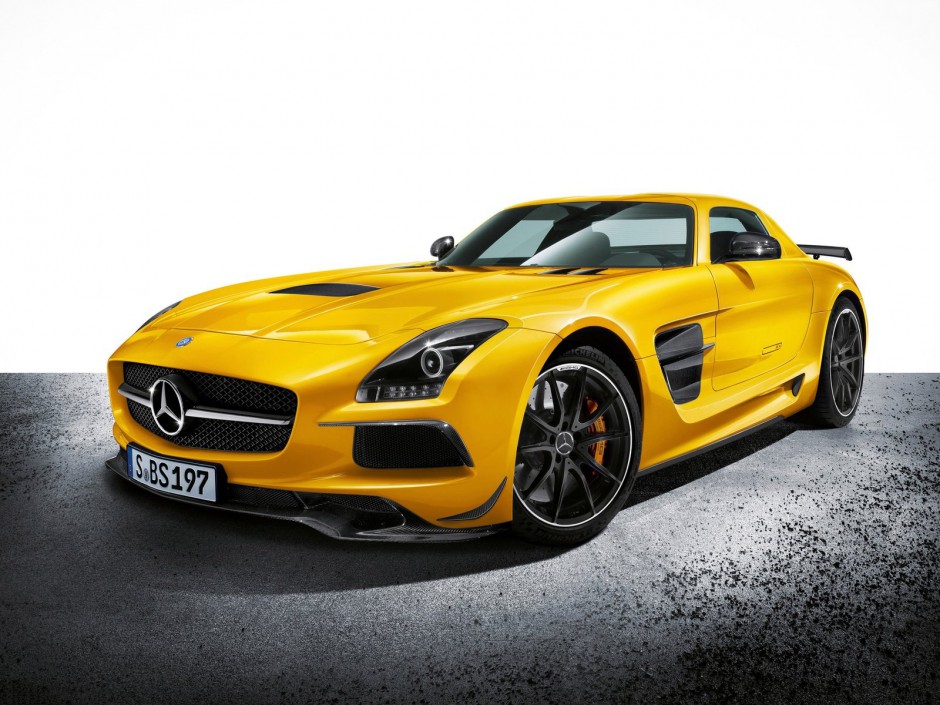 奔驰跑车SLS AMG Black Series图片赏析