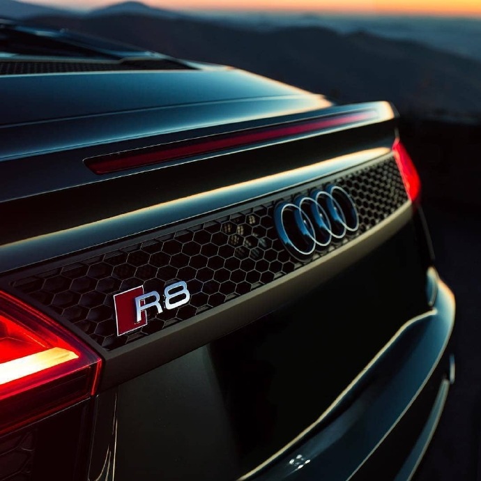 一组帅气的Audi R8 V10+ Spyder图片欣赏