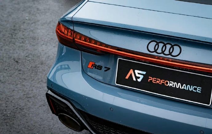 一组蓝色的奥迪RS7 Sportback汽车图片