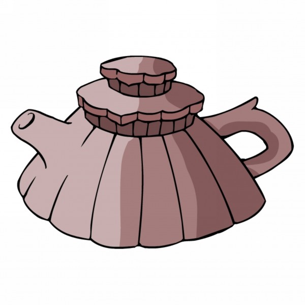 古典茶壶卡通图片