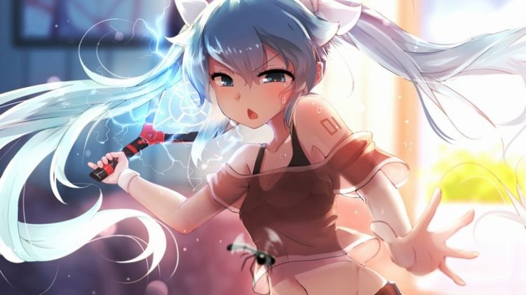 初音双马尾少女动漫图片