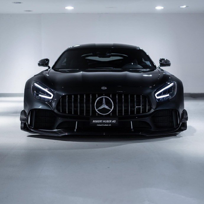 黑武士奔驰AMG GTR，帅的无法抗拒