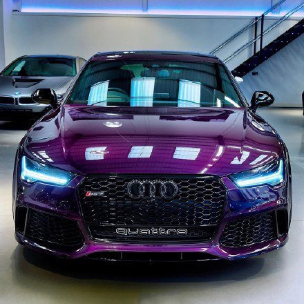 紫色的奥迪RS6 Avant & RS7 Sportback