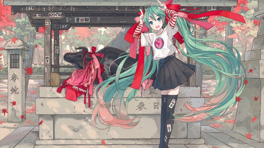 甜美二次元歌姬初音未來(lái)圖片