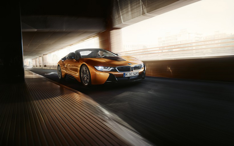 全新BMW i8系列敞篷版超跑图片