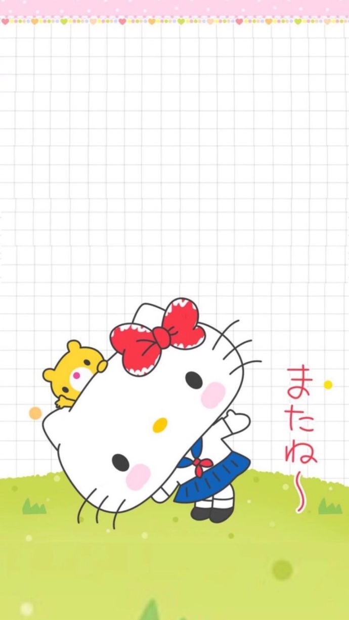 一组萌萌可爱的hellokitty壁纸图集参考