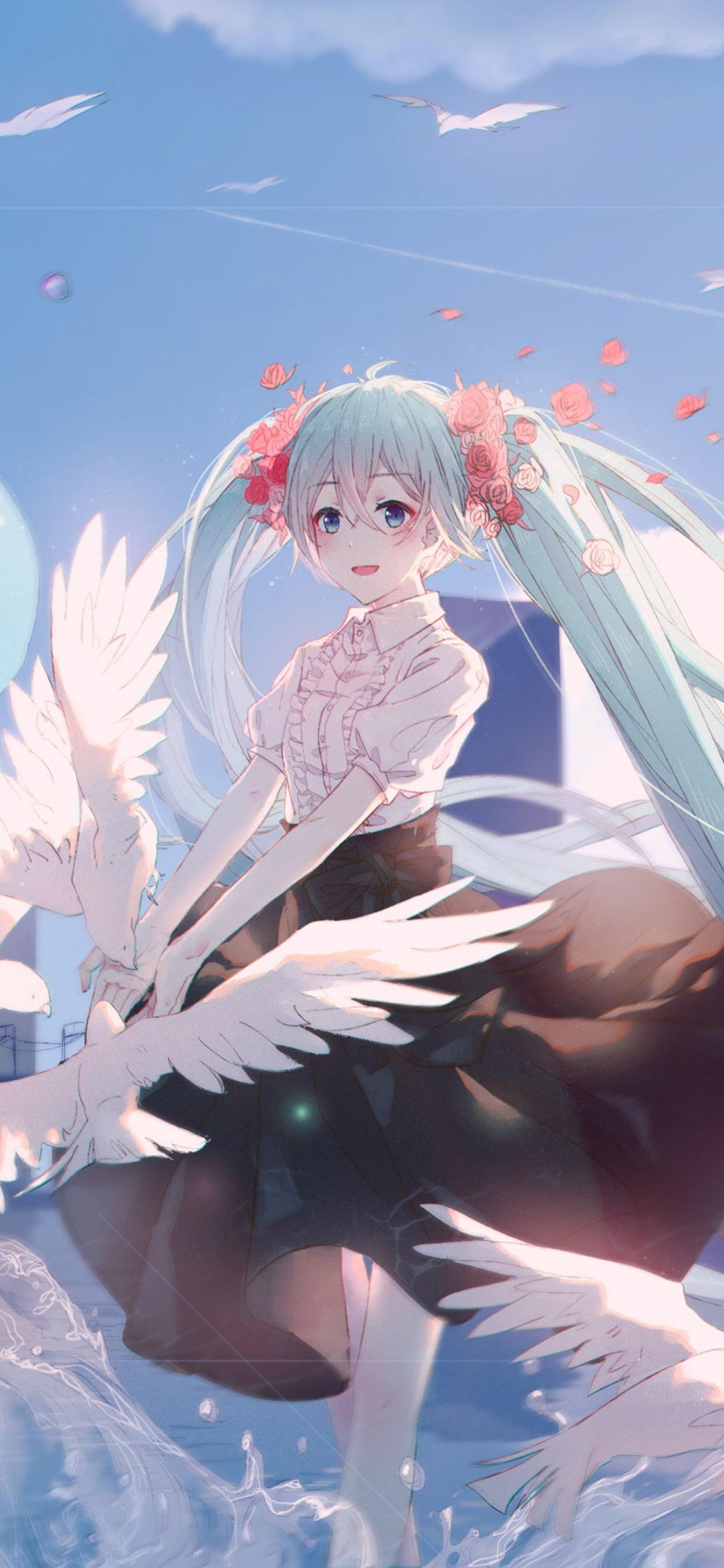 初音未来唯美高清手机壁纸