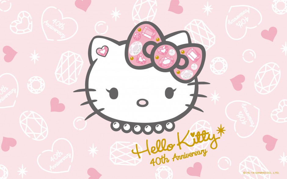 超可愛(ài)超乖的HelloKitty電腦壁紙欣賞