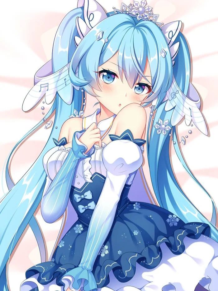 热爱音乐的二次元美少女初音动漫壁纸