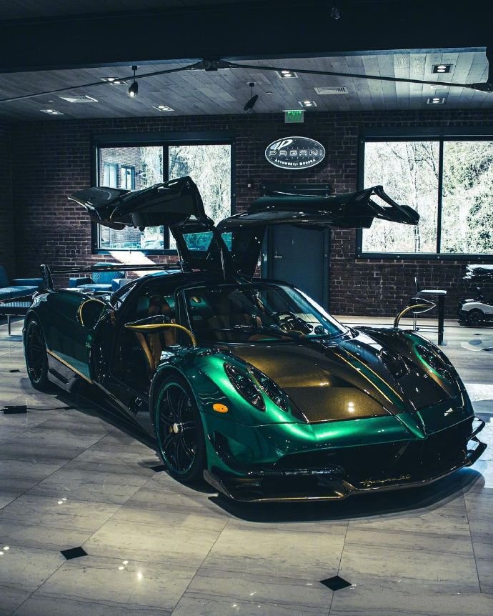 帕加尼Huayra BC，狂野帥氣