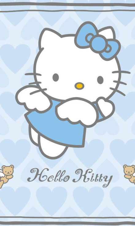 萌萌的Hello Kitty壁纸 看着就好软妹