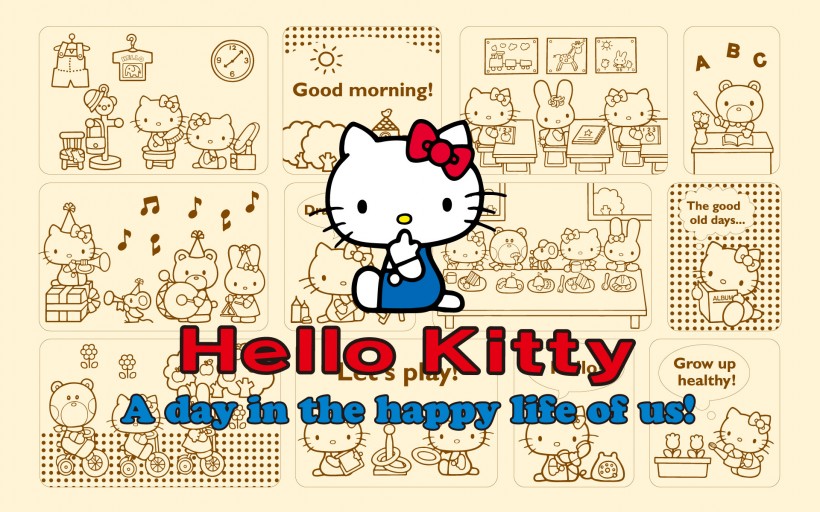 可爱的hello kitty图片