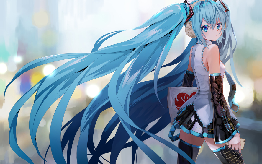 好看养眼的初音未来桌面壁纸