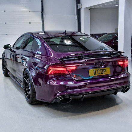紫色的奥迪RS6 Avant & RS7 Sportback