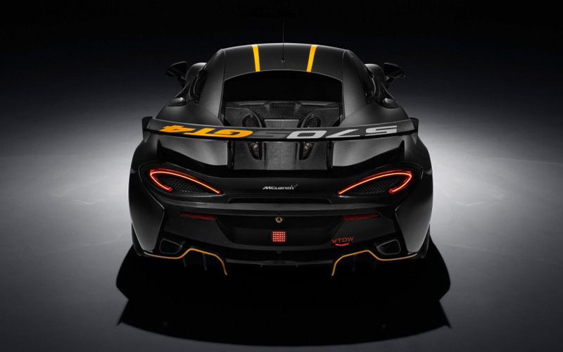 一组迈凯轮570S GT4赛车造型图片