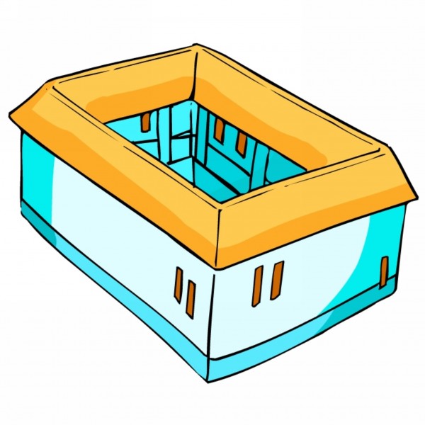 卡通中式建筑圖片