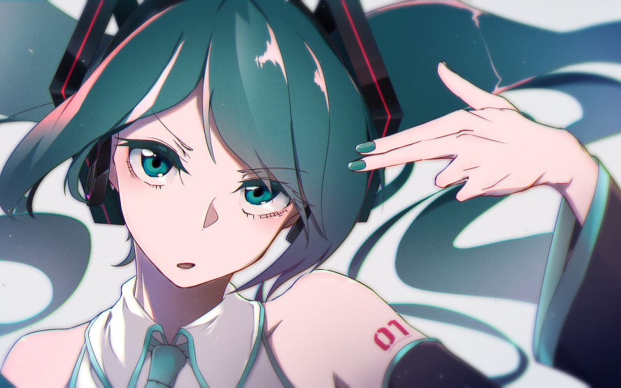 好看养眼的初音未来桌面壁纸