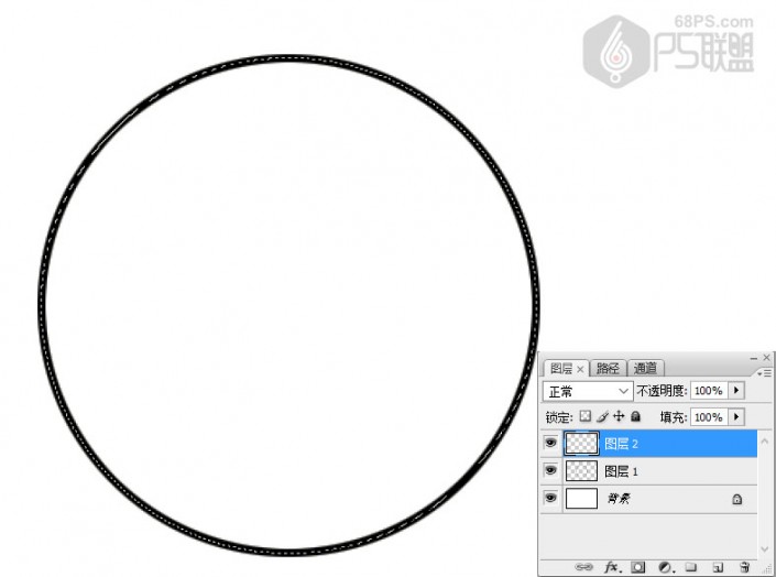 同心圓，PS如何制作同心圓圖案