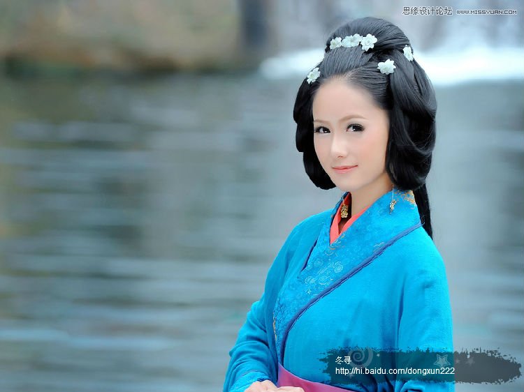 Photoshop古典美女轉(zhuǎn)手繪之古典衣服,PS教程,16xx8.com教程網(wǎng)