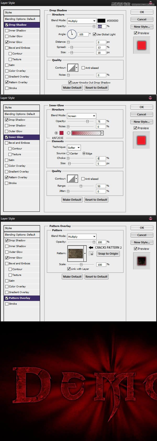 Photoshop制作游戲字體教程