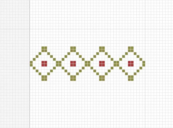 圖案制作，制作流行世界的費(fèi)爾島花紋圖案照片