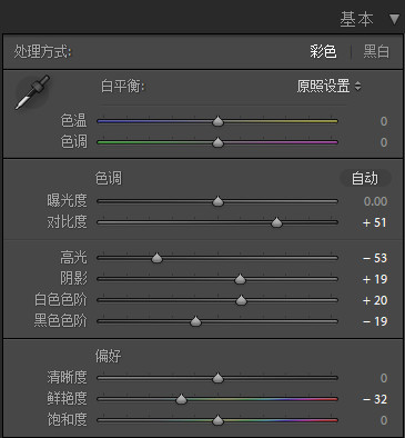 膠片效果，用LR調(diào)出濃郁電影感的冷暖相間效果的照片