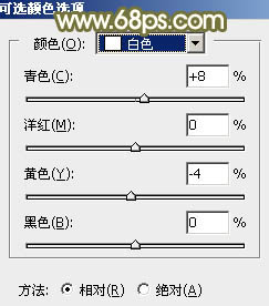 Photoshop調(diào)出柔美的中性黃綠色教程